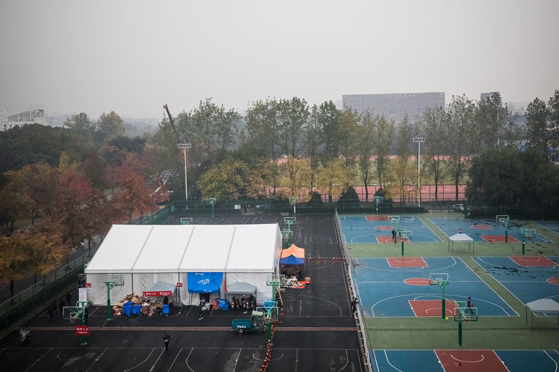 Rob?s ajuda a aumentar número de entregas diárias na Universidade de Zhejiang