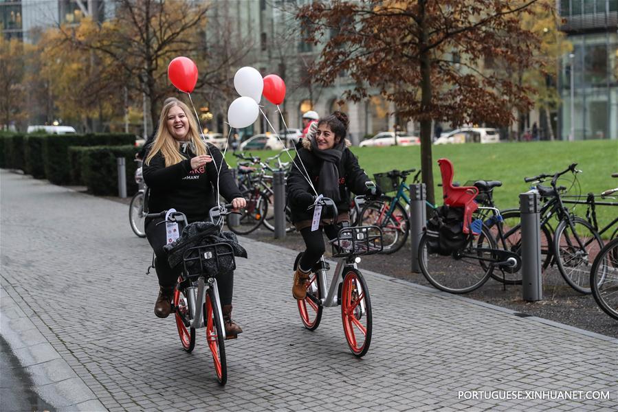 Mobike faz lan?amento em Berlim