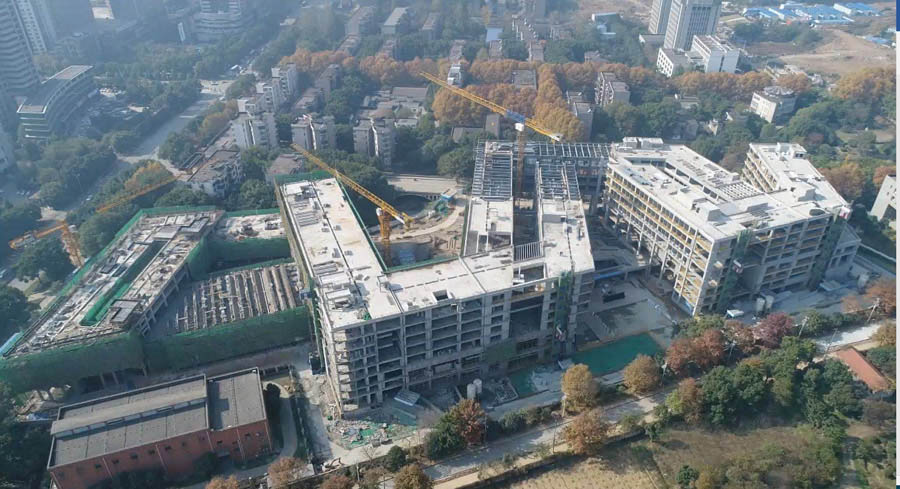 Maior laboratório de optoelectr?nica da China toma forma em Wuhan