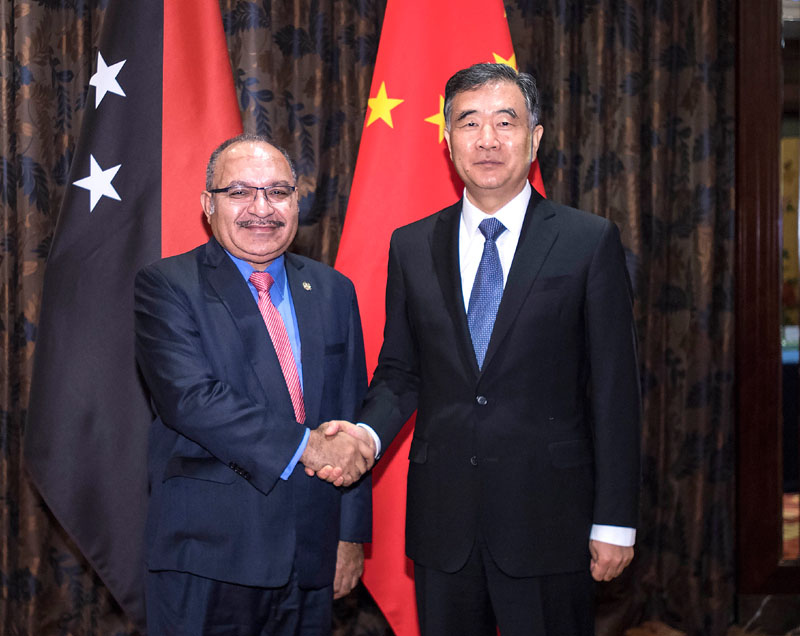 Vice-premiê chinês reúne-se com premiês de Canadá e Papua-Nova Guiné