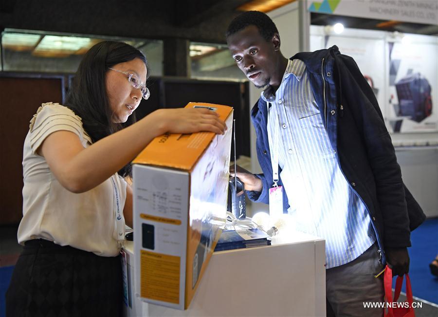 Exposi??o de Coopera??o de Capacidade Industrial China-áfrica inaugurada no Quênia
