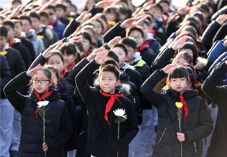 Artistas chineses homenageiam vítimas do Massacre de Nanjing