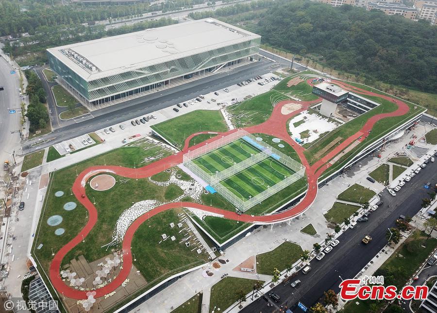 Insólito: Pista de corrida construída em telhado de edifício