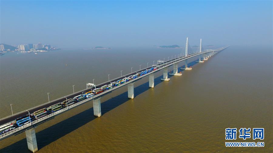 Ponte marítima mais longa do mundo está quase pronta