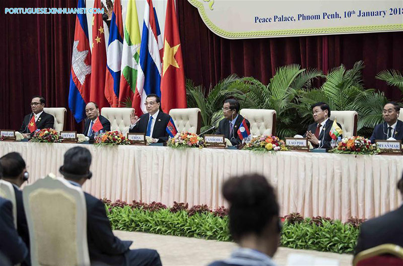 Países Lancang-Mekong atingem consenso sobre coopera??o extensa, diz premiê chinês