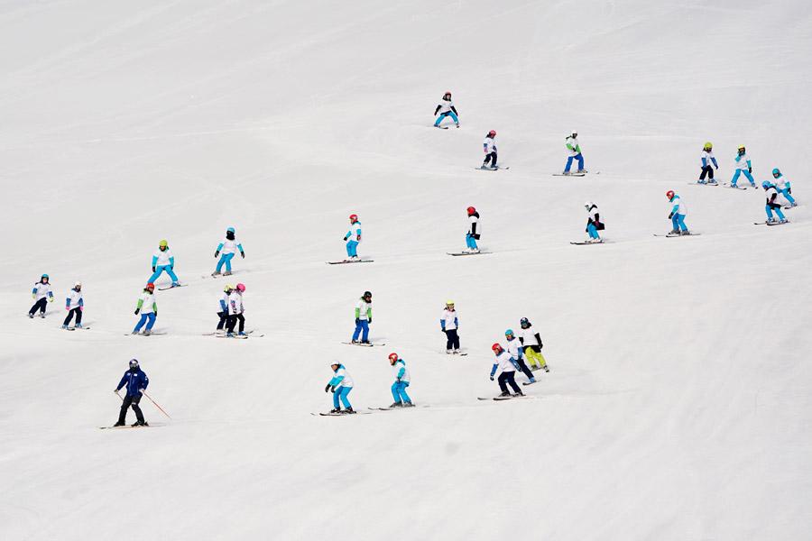 Galeria: Crian?as celebram Dia Mundial da Neve em Beijing