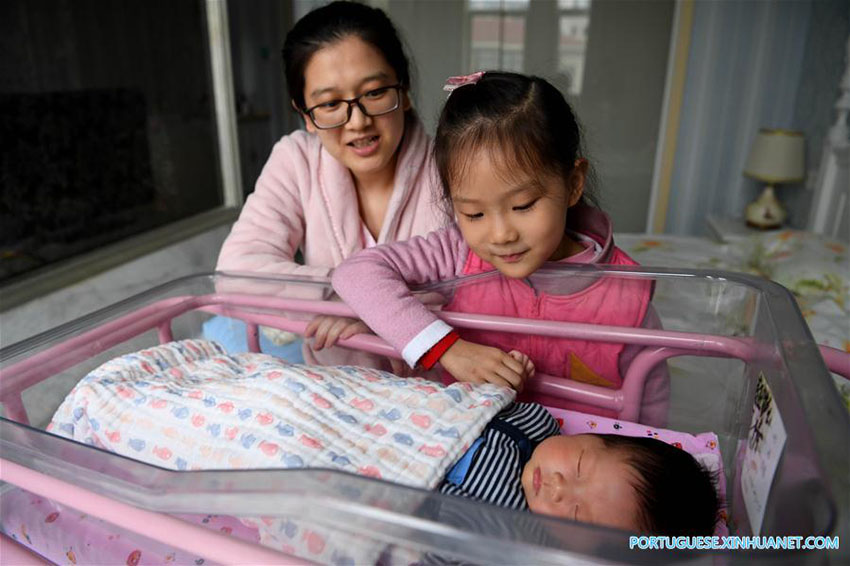 17,23 milh?es de bebês nasceram na China em 2017