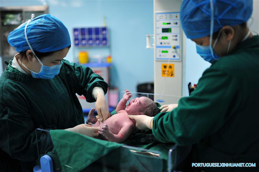 17,23 milh?es de bebês nasceram na China em 2017