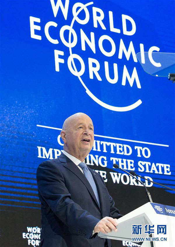 Sess?o anual do 48o Fórum Econ?mico Mundial inaugurada em Davos