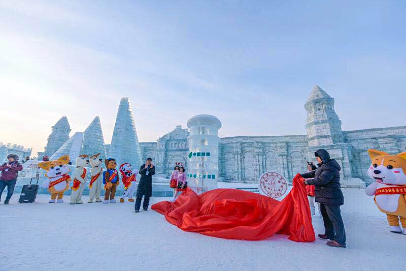 Galeria: caixa postal de gelo entra ao servi?o em Harbin