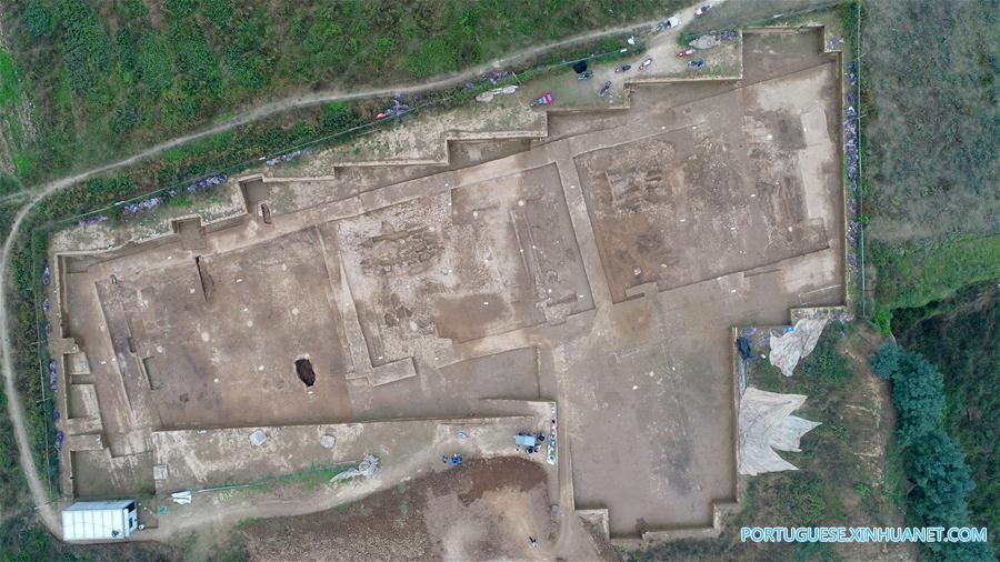 Descobertas ruínas de escriório oficial de mais de 2.200 anos