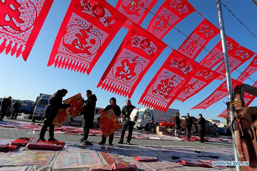 Galeria: China come?a a preparar Festival da Primavera