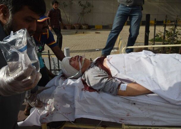 Cidad?o chinês baleado no Paquist?o