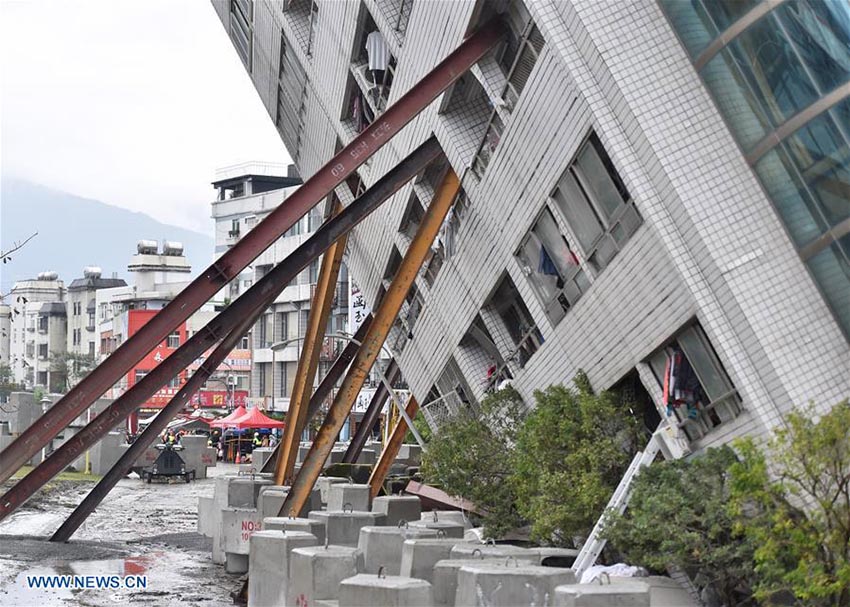 Quatro turistas da parte continental da China morrem no terremoto de Taiwan