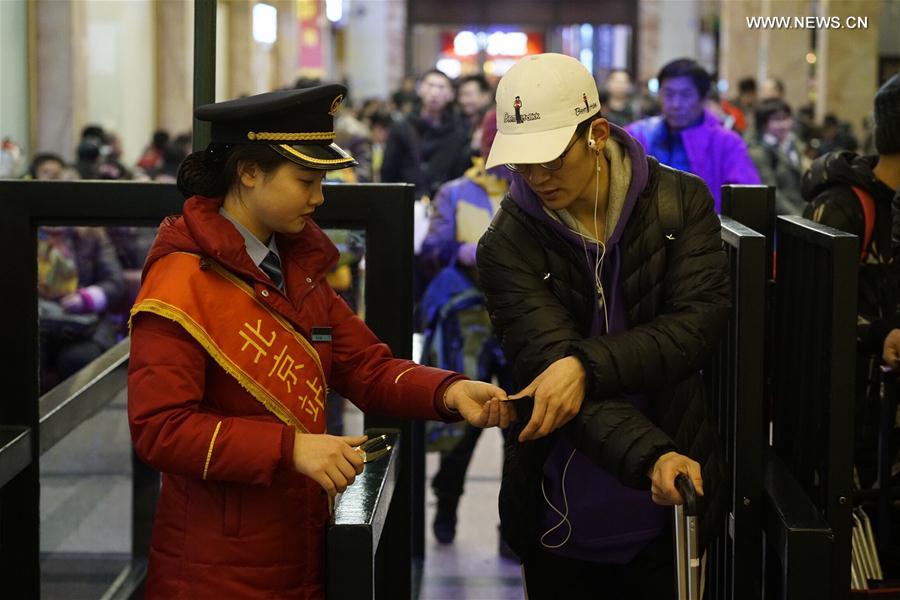 Ferrovias chinesas preparadas para o pico de viagens do Festival da Primavera 