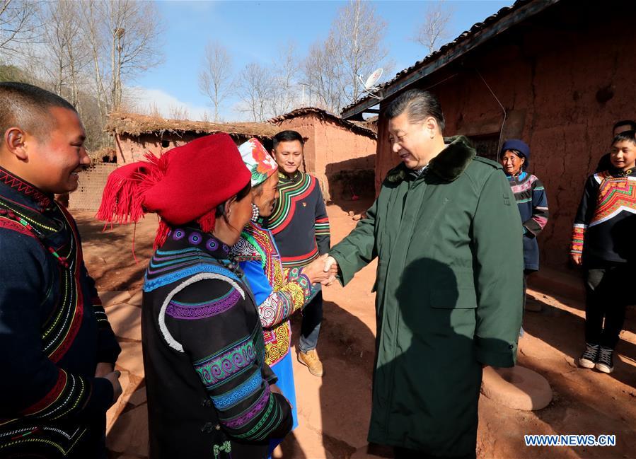 Xi Jinping visita alde?os étnicos pobres no sudoeste da China