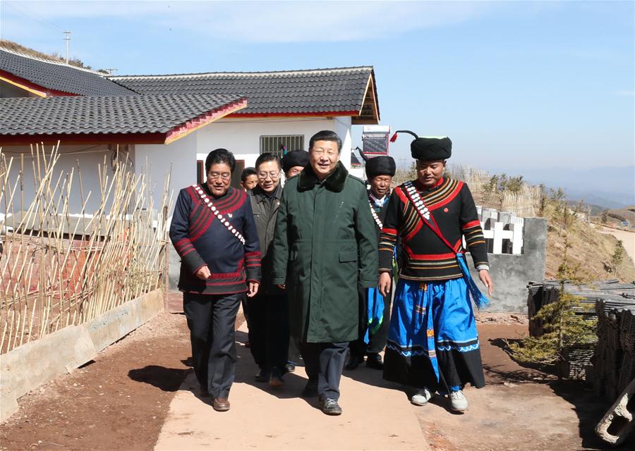 Xi Jinping visita alde?os étnicos pobres no sudoeste da China