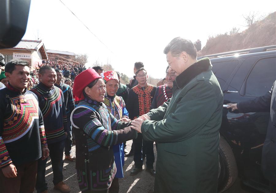 Xi Jinping visita alde?os étnicos pobres no sudoeste da China