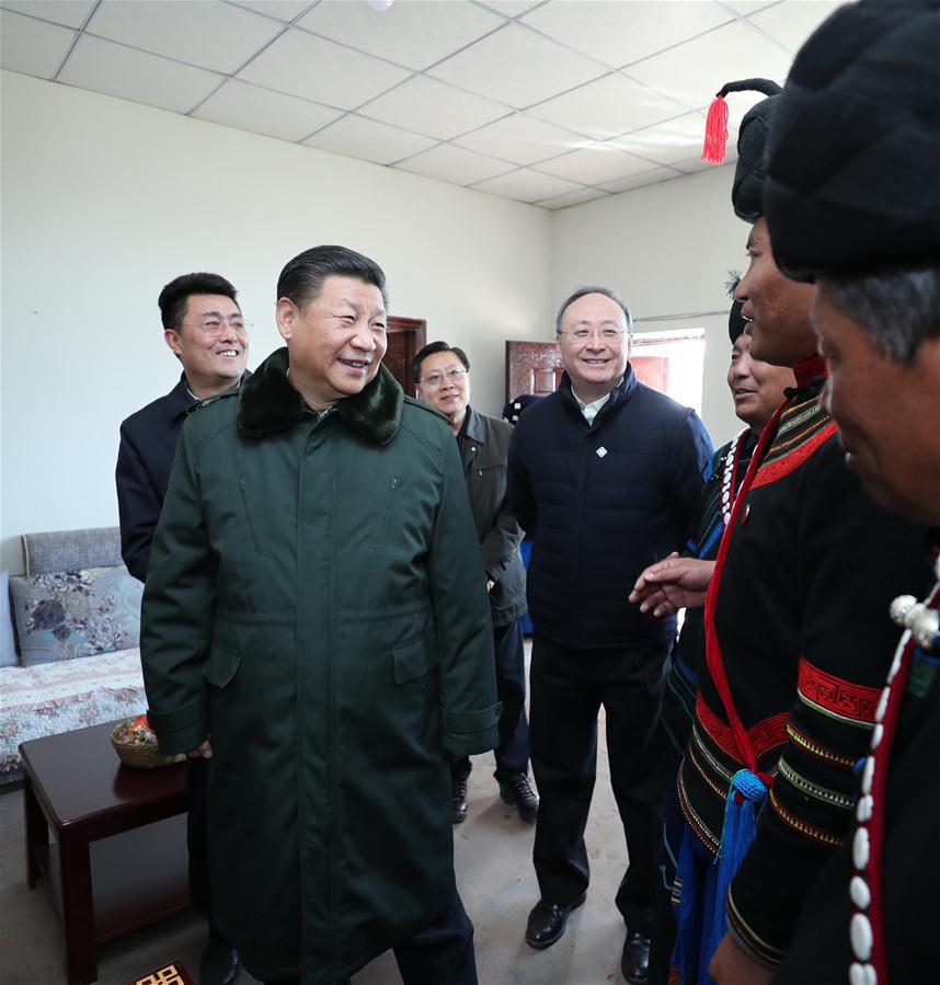 Xi Jinping visita alde?os étnicos pobres no sudoeste da China