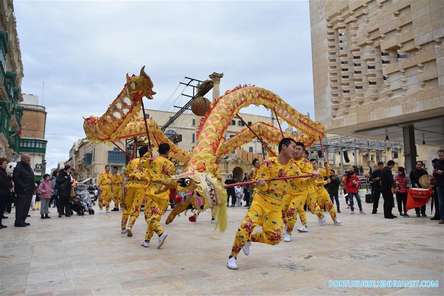 Trupe da ópera Wu de Zhejiang se apresenta em Malta para celebrar Ano Novo lunar chinês