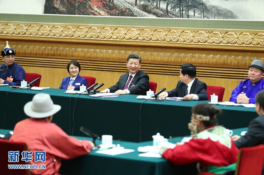Xi Jinping participa da reuni?o da delega??o da Regi?o Aut?noma da Mongólia Interior na sess?o anual da APN