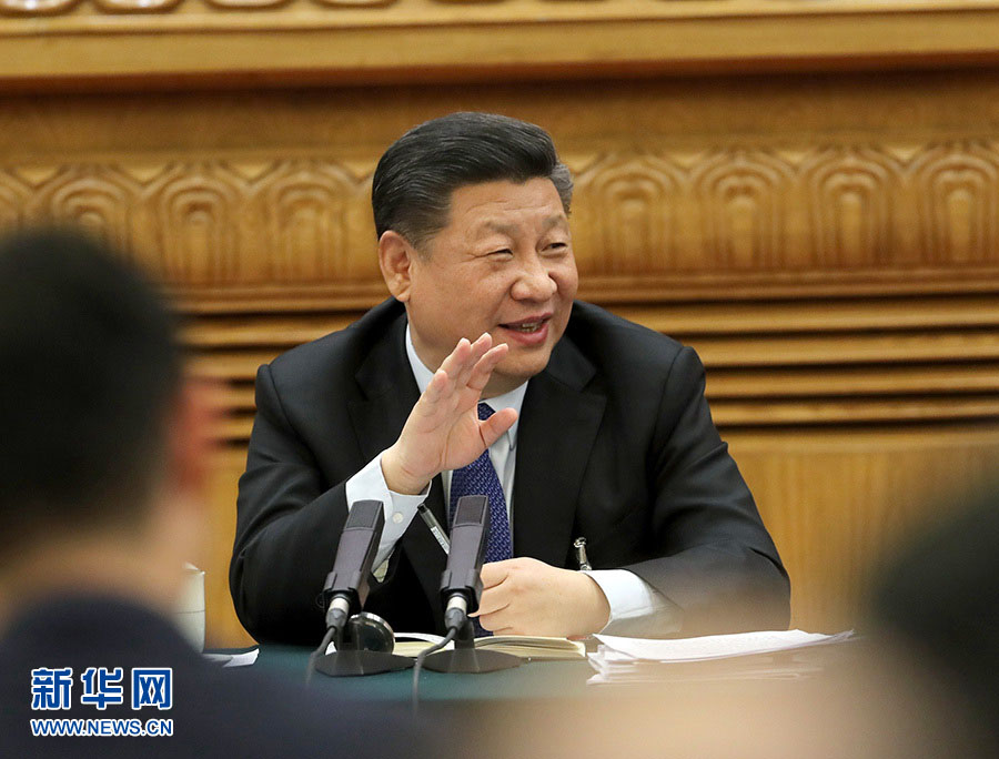 Líderes chineses se reúnem com legisladores nacionais em discuss?es de grupo