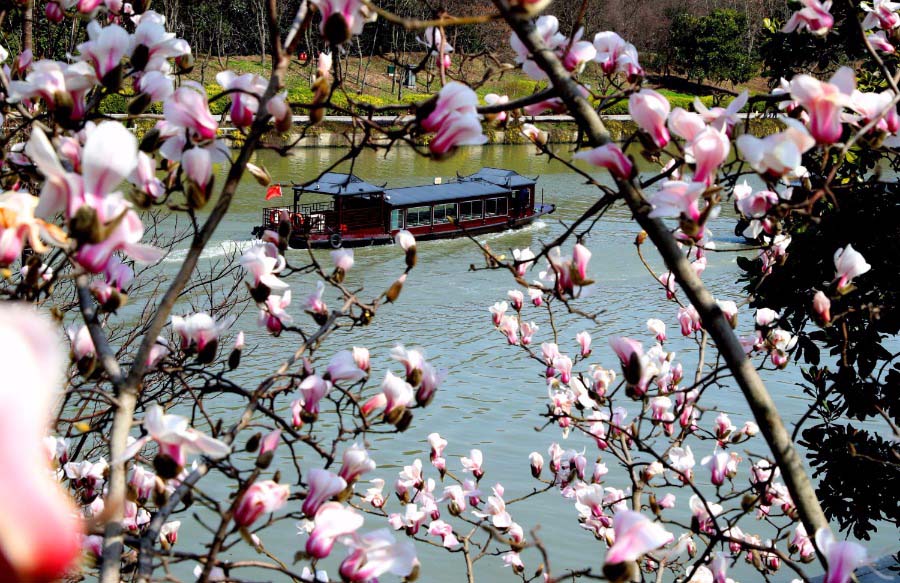 Primavera cheia de vida no leste da China