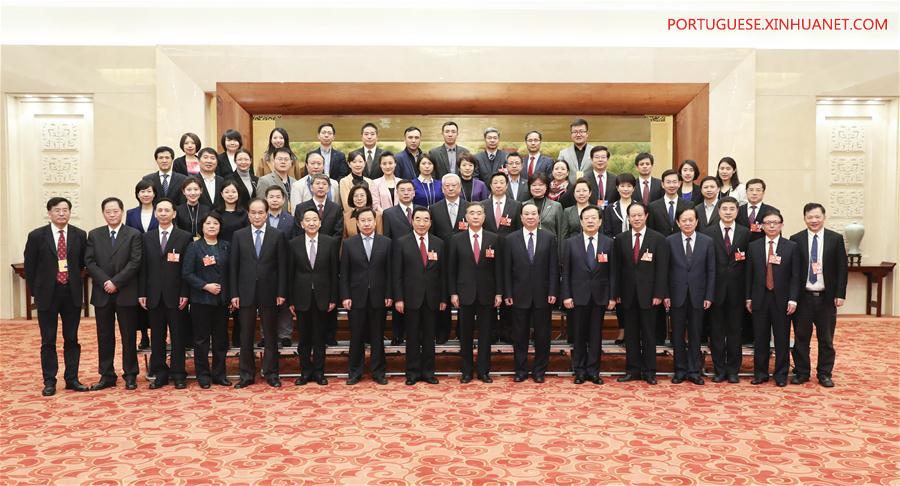 Presidente do mais alto órg?o de consulta política chinês estimula boas histórias da democracia consultiva