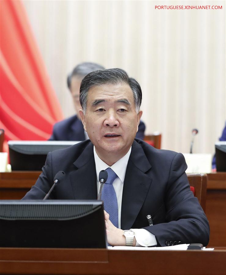 Presidente do mais alto órg?o de consulta política da China pede melhor qualidade nas propostas