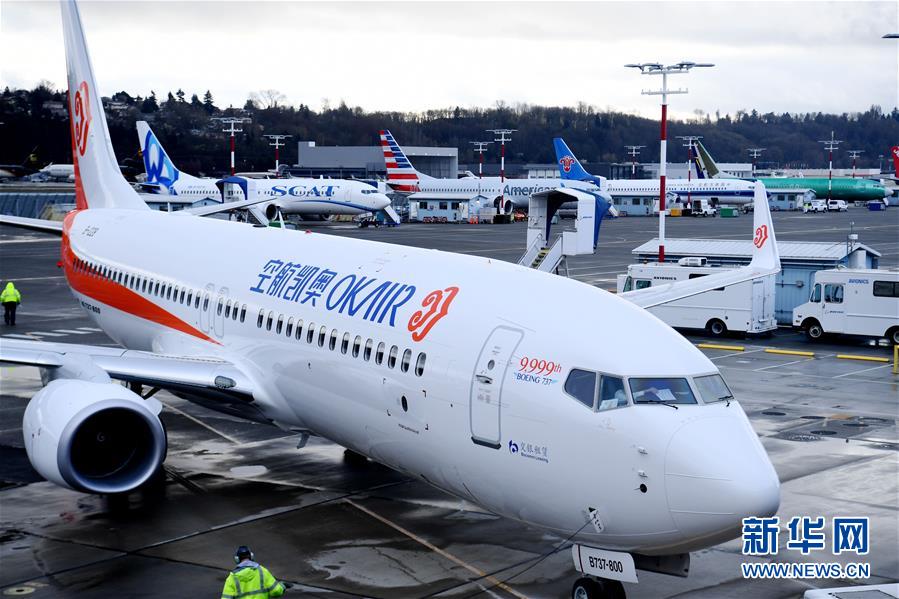 Boeing 737 entrega 9999o avi?o à China