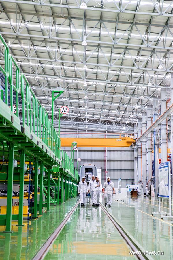 Galeria: Primeira base chinesa de fabrica??o de equipamentos ferroviários no exterior construída na Malásia