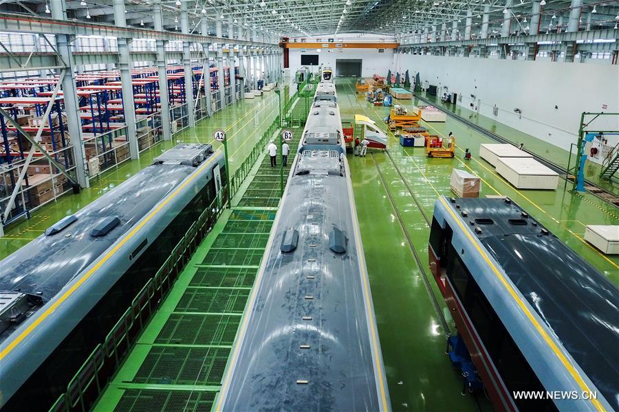 Galeria: Primeira base chinesa de fabrica??o de equipamentos ferroviários no exterior construída na Malásia