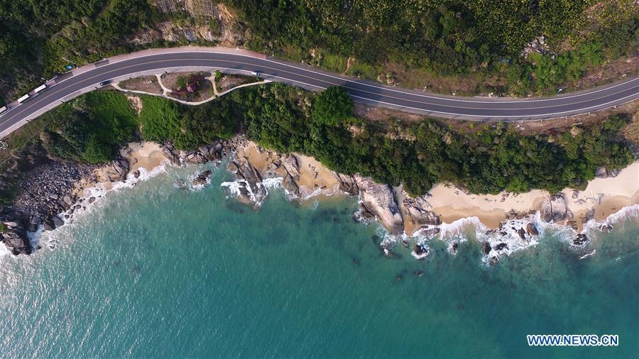 Galeria: Rodovia turística no litoral em Wanning