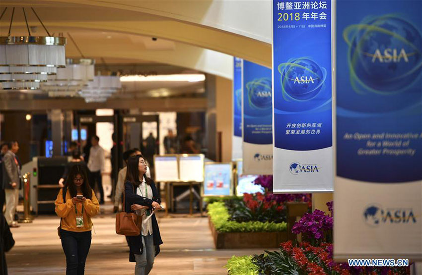 Fórum Boao para a ásia inaugurado hoje em Hainan