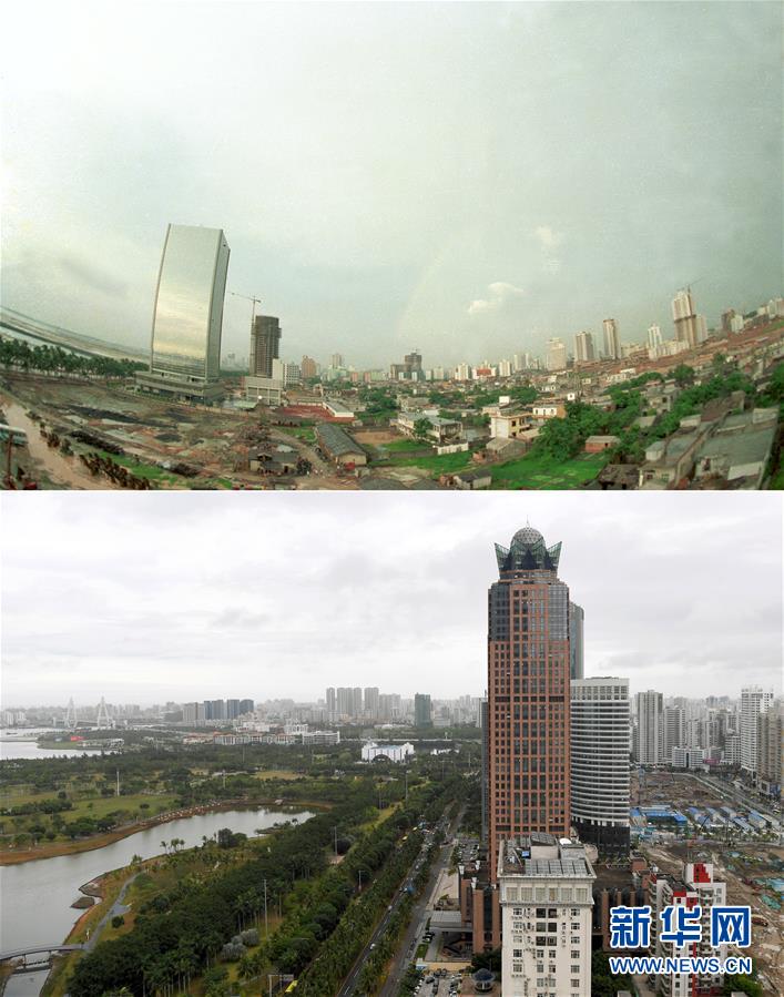 Galeria: As transforma??es urbanas de Hainan