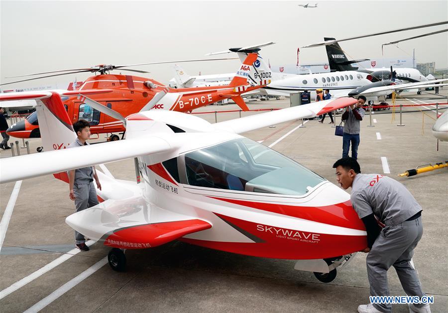 Galeria: Exibi??o e Conferência de Avia??o Empresarial Asiática realizada em Shanghai