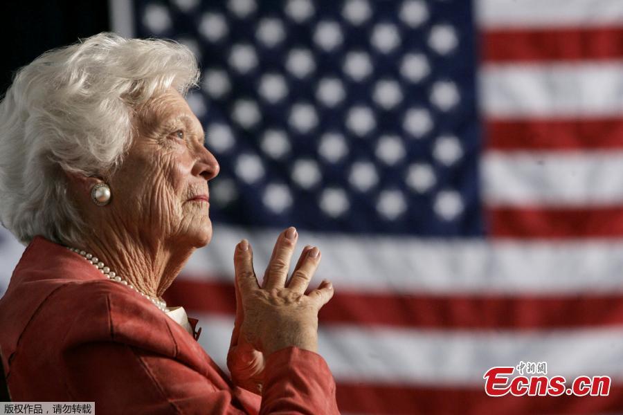 Faleceu Barbara Bush, ex-primeira-dama dos EUA