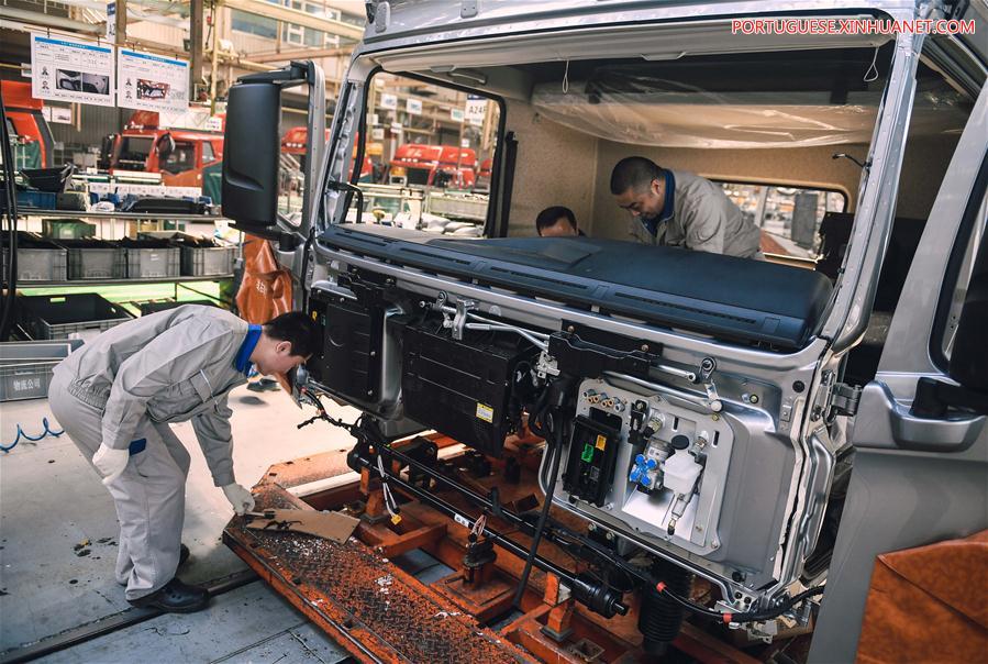 Caminh?o Jiefang J7 entra em fase de produ??o em larga escala