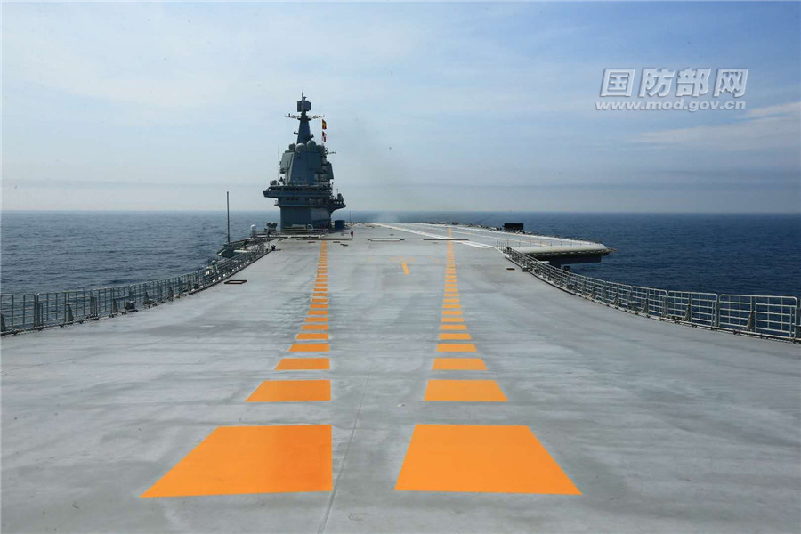 Primeiro porta-avi?es de fabrico doméstico da China termina período de testes