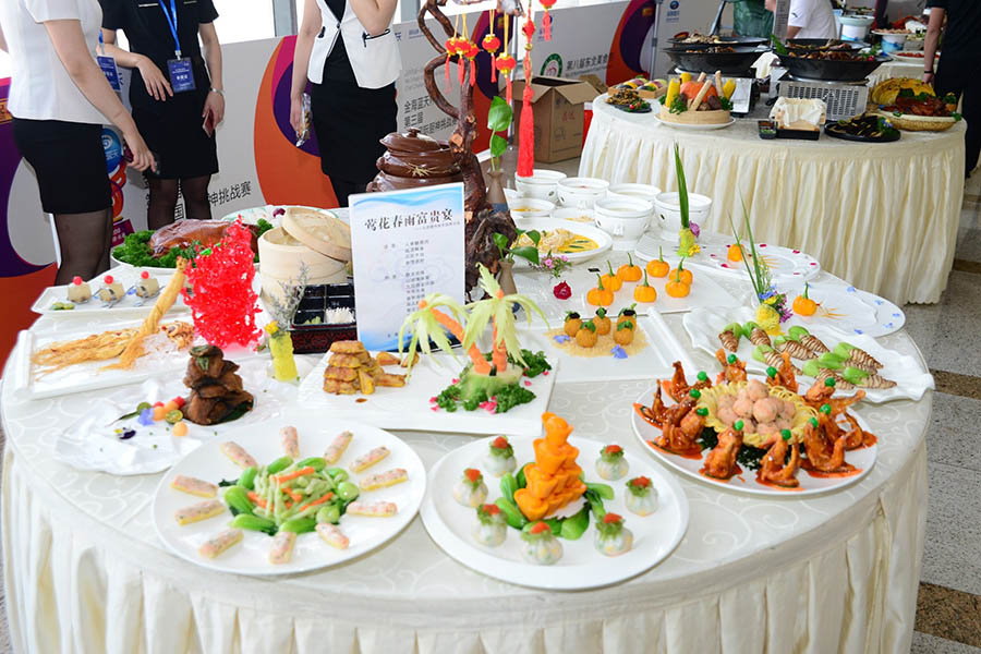Competi??o culinária atrai cidad?os em Changchun