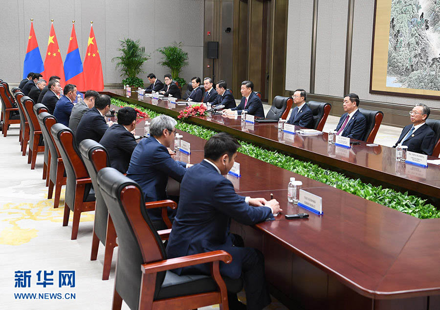 China e Mongólia prometem maior coopera??o
