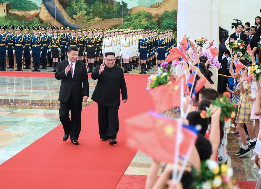 Xi Jinping e Kim Jogn Un voltam a reunir-se na China para discutir la?os bilaterais