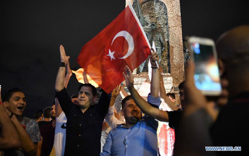 Presidente turco Erdogan e sua alian?a ganham elei??es presidenciais e parlamentares