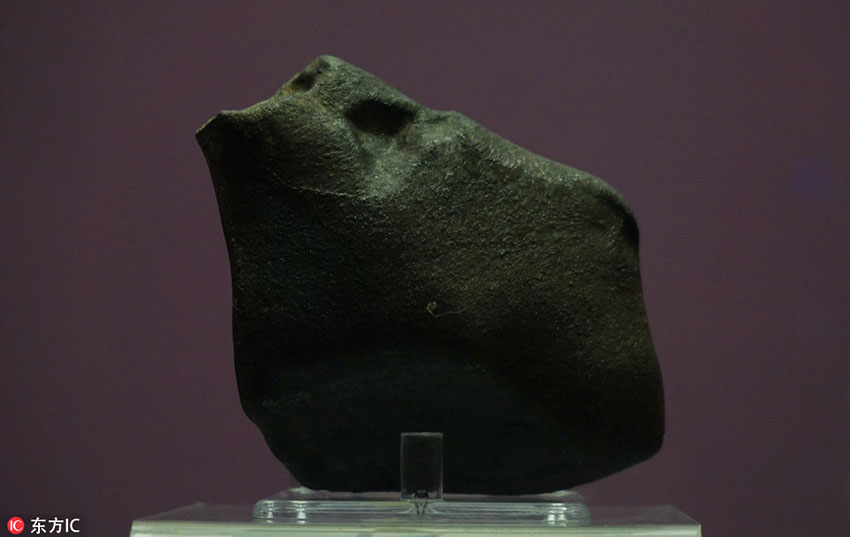 Bólide da mesma idade da Terra exposto em Hangzhou, valorizado de milh?es yuans