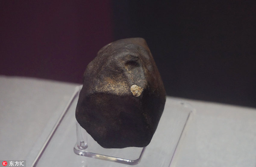 Bólide da mesma idade da Terra exposto em Hangzhou, valorizado de milh?es yuans