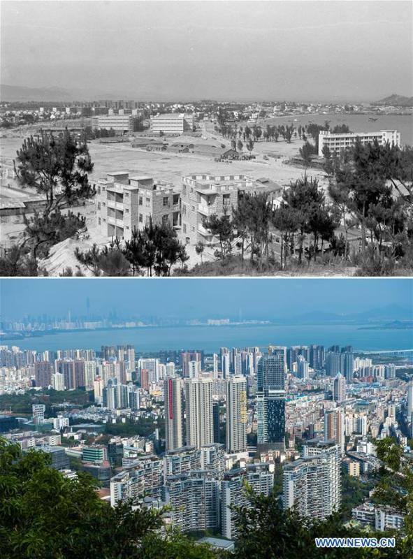 Shenzhen nas últimas 4 décadas: de pequena vila piscatória a metrópole