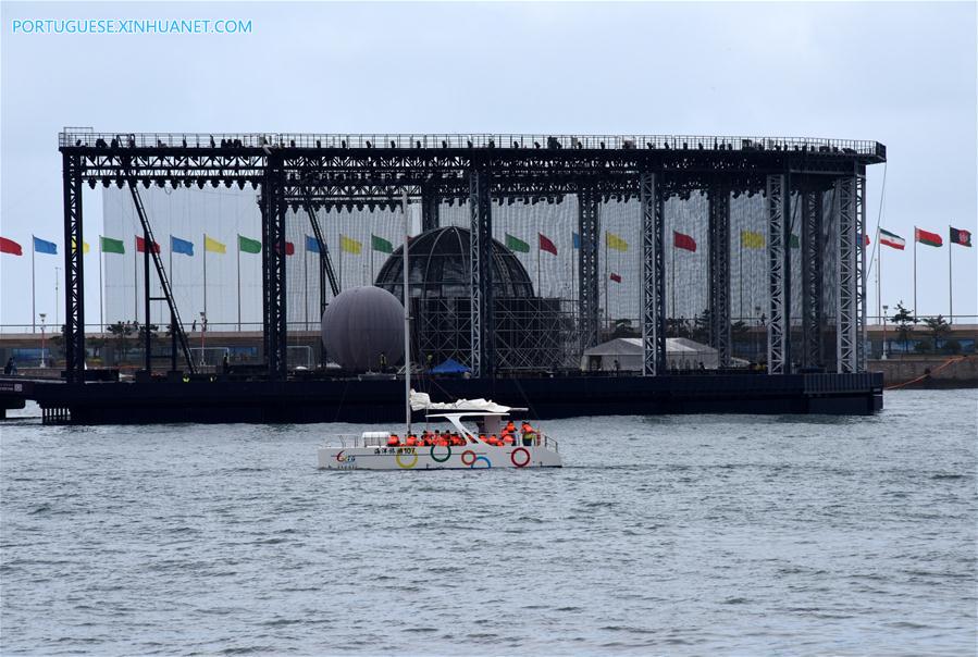 Centro olímpico de vela de Qingdao é aberto ao público após 18a Cúpula da OCS