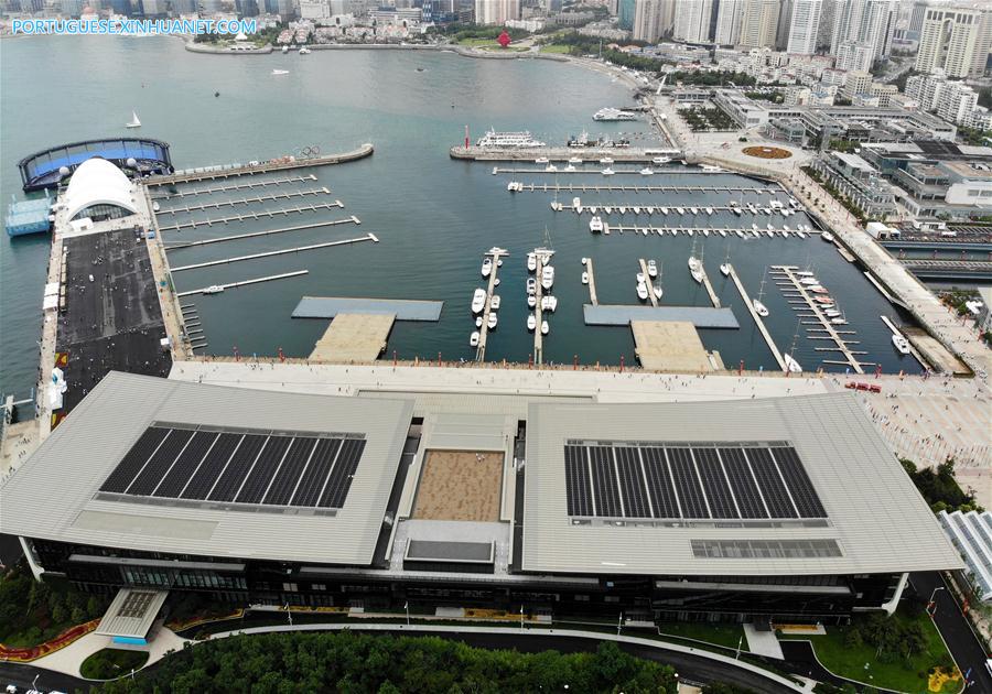 Centro olímpico de vela de Qingdao é aberto ao público após 18a Cúpula da OCS