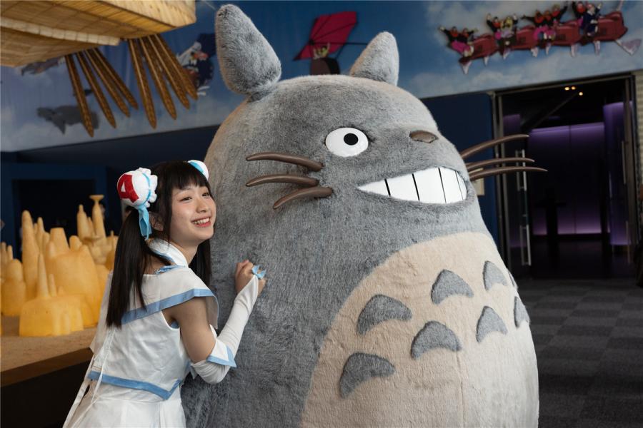 Figuras animadas da Ghibli “invadem” Shanghai