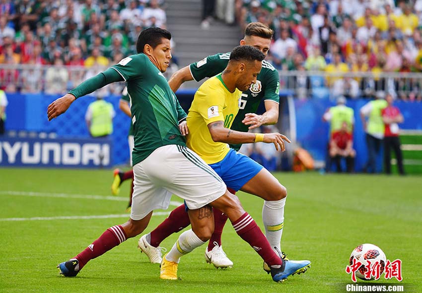 Copa do Mundo: Brasil avan?a para quartas de final com golos de Neymar e Firmino